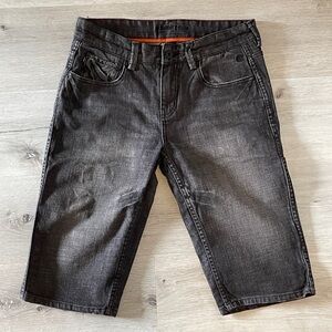 Element Men’s Jeans Shorts Size 30 Black Distressed Never Worn